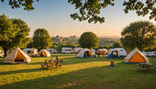 Découvrez le Camping Parfaitement Situé pour des Vacances Inoubliables à Carcassonne